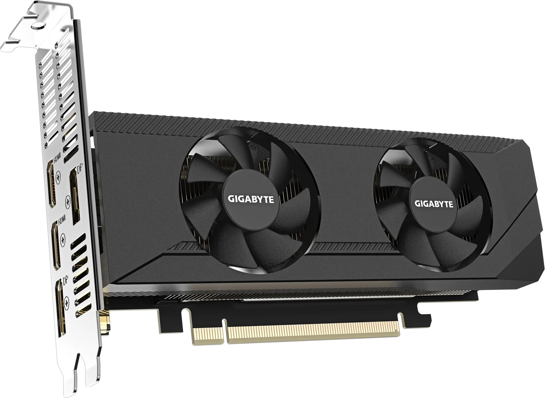 GIGABYTE GeForce RTX 3050 OC Low Profile 6G (GV-N3050OC-6GL) - зображення 1